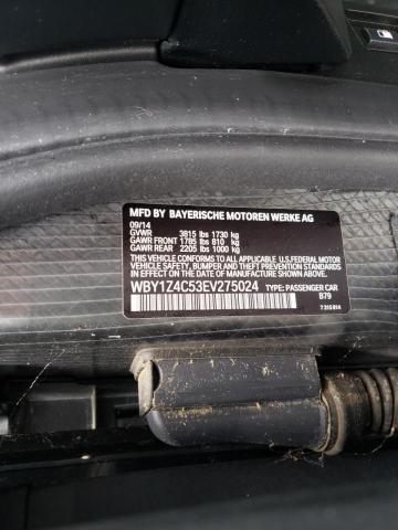 Photo 10 from auction – 2014 BMW I3 REX with VIN WBY1Z4C53EV275024