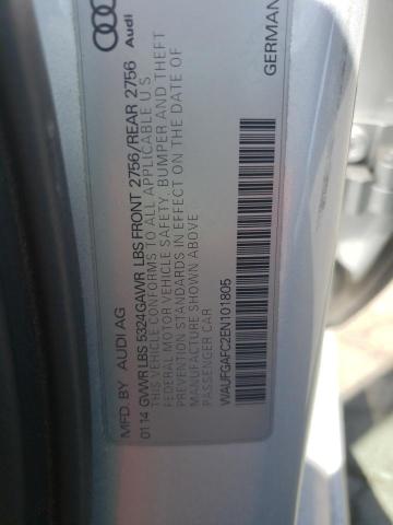 Photo 10 from auction – 2014 AUDI A6 PREMIUM with VIN WAUFGAFC2EN101805