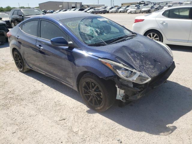 HYUNDAI ELANTRA SE 2016 with VIN 5NPDH4AE6GH758577 - Photo from auction