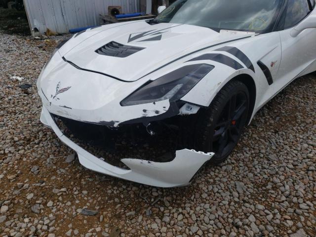 Photo 9 from auction – 2019 CHEVROLET CORVETTE S with VIN 1G1YB2D79K5103741