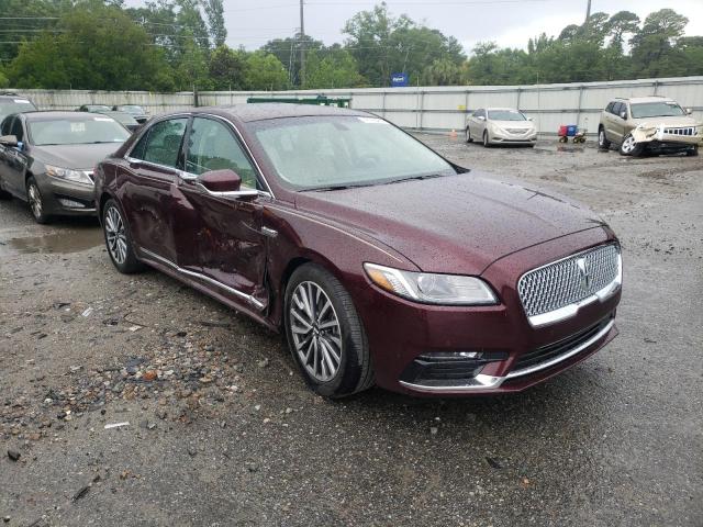 Photo 1 from auction – 2018 LINCOLN CONTINENTA with VIN 1LN6L9SK5J5601764