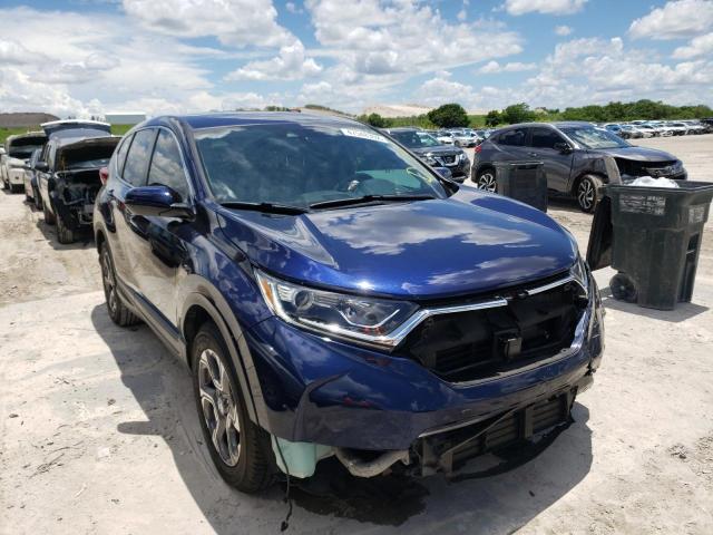 Photo 1 from auction – 2018 HONDA CR-V EX with VIN 7FARW1H58JE015879