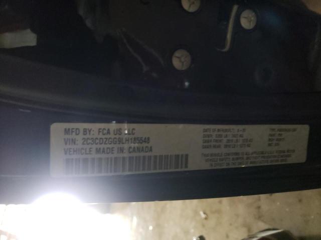 Photo 10 from auction – 2020 DODGE CHALLENGER with VIN 2C3CDZGG9LH185548
