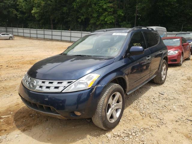 Photo 2 from auction – 2003 NISSAN MURANO SL with VIN JN8AZ08T23W119098