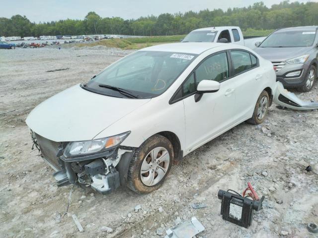 Photo 2 from auction – 2015 HONDA CIVIC LX with VIN 19XFB2F55FE204943