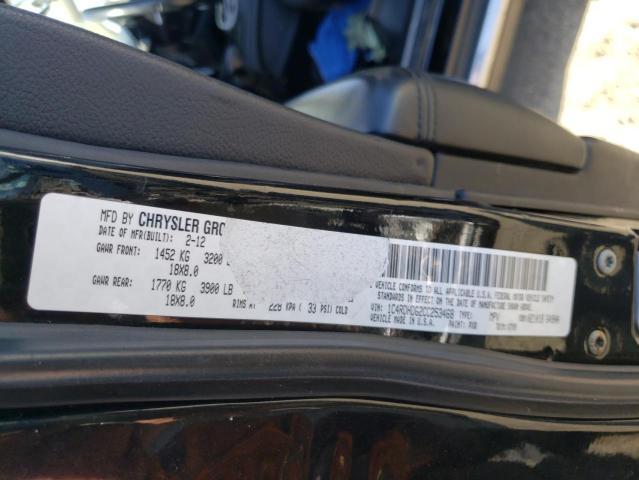 Photo 10 from auction – 2012 DODGE DURANGO CR with VIN 1C4RDHDG2CC253468