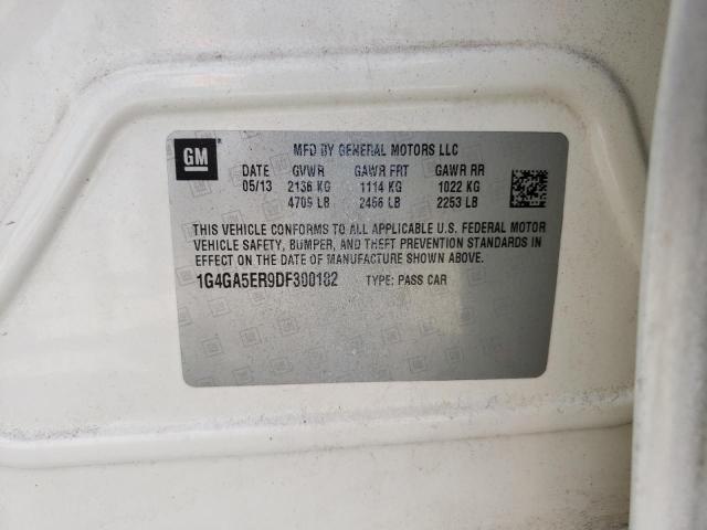 Photo 10 from auction – 2013 BUICK LACROSSE with VIN 1G4GA5ER9DF300182