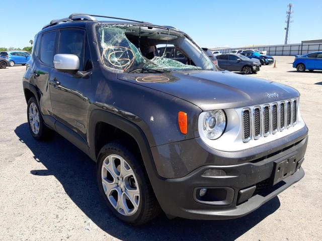 JEEP RENEGADE L 2017 with VIN ZACCJBDB0HPG53189 - Photo from auction
