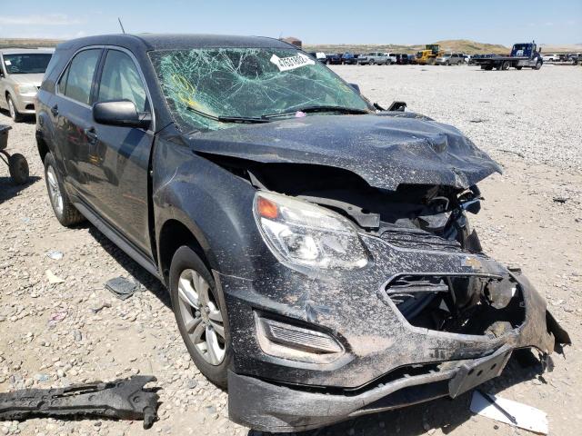 CHEVROLET EQUINOX LS 2017 with VIN 2GNALBEK6H1545595 - Photo from auction