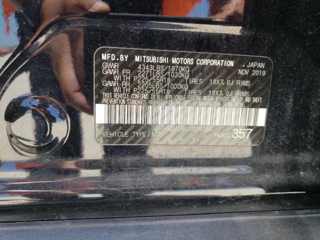 Photo 10 from auction – 2020 MITSUBISHI OUTLANDER with VIN JA4AP3AU3LU016266