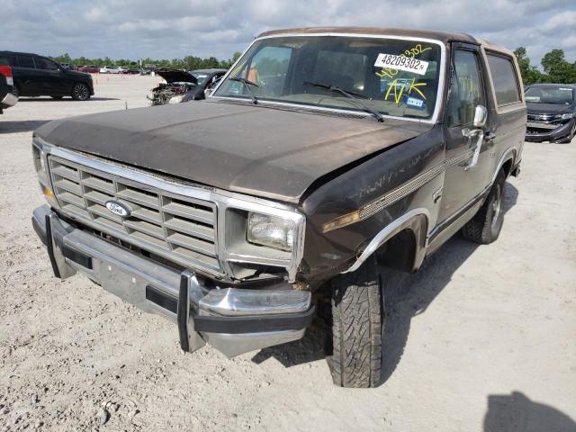 Photo 2 from auction – 1986 FORD BRONCO U10 with VIN 1FMDU15H6GLA91919