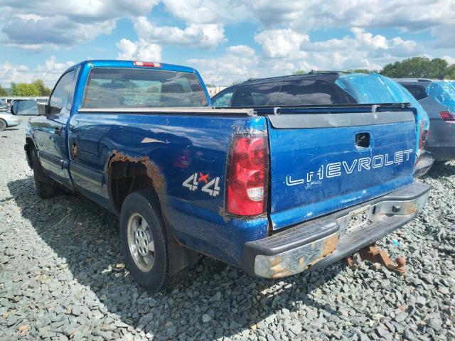 Photo 3 from auction – 2004 CHEVROLET SILVERADO with VIN 1GCEK14T74E105850