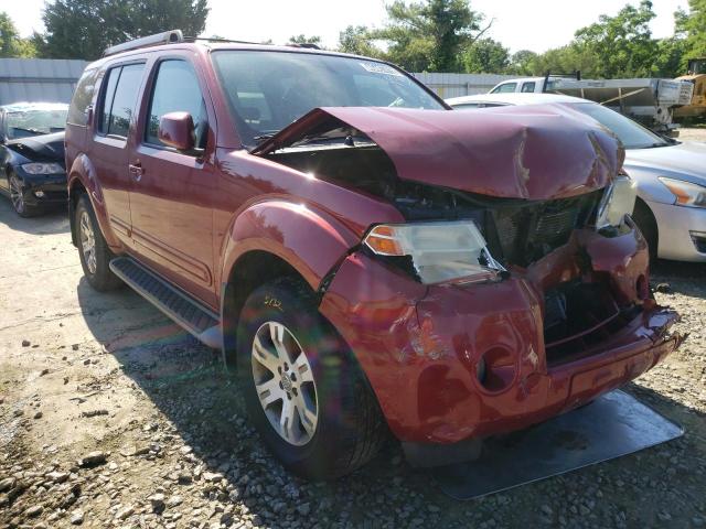 NISSAN PATHFINDER 2010 with VIN 5N1AR1NB1AC614366 - Photo from auction