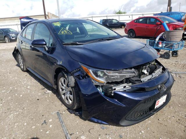 TOYOTA COROLLA LE 2020 with VIN 5YFEPRAE5LP062357 - Photo from auction