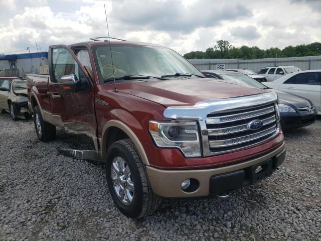 FORD F150 SUPER 2014 with VIN 1FTFX1EF6EKE04005 - Photo from auction