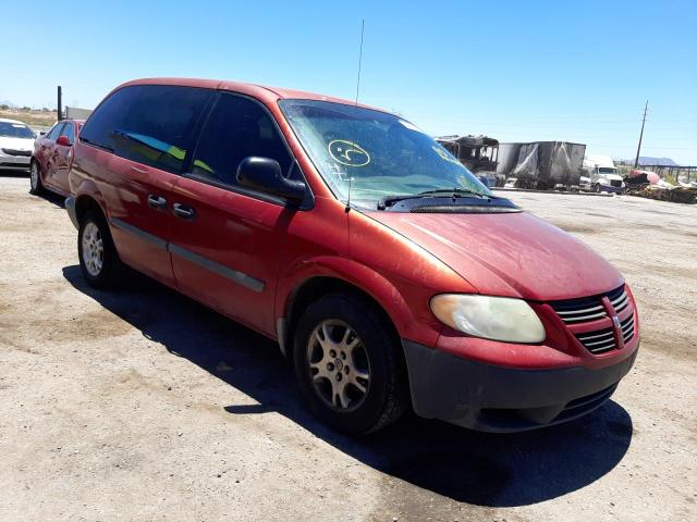 DODGE CARAVAN SE 2007 with VIN 1D4GP25R67B101655 - Photo from auction