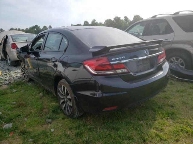 Photo 3 from auction – 2015 HONDA CIVIC EXL with VIN 2HGFB2F99FH523738