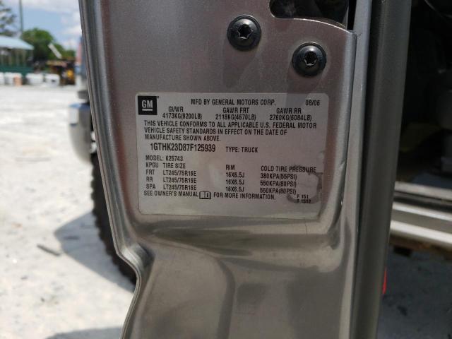 Фото 10 с аукциона – 2007 GMC SIERRA K25 с VIN 1GTHK23D87F125939