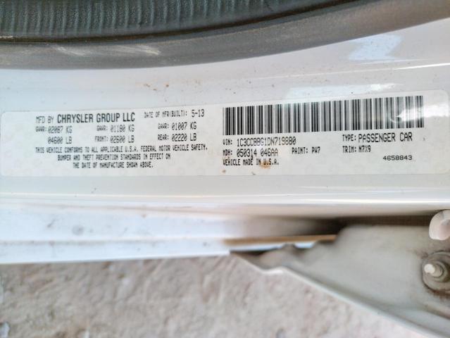 Photo 10 from auction – 2013 CHRYSLER 200 TOURIN with VIN 1C3CCBBG1DN719880