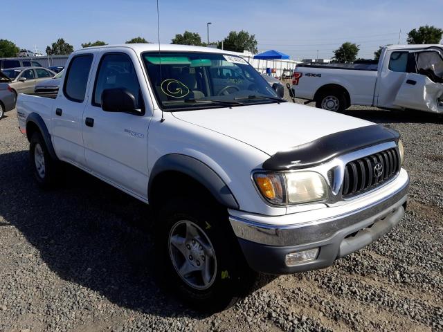 TOYOTA TACOMA DOU 2002 with VIN 5TEGN92N02Z072431 - Photo from auction