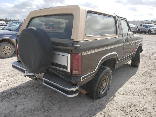 Photo 4 from auction – 1986 FORD BRONCO U10 with VIN 1FMDU15H6GLA91919