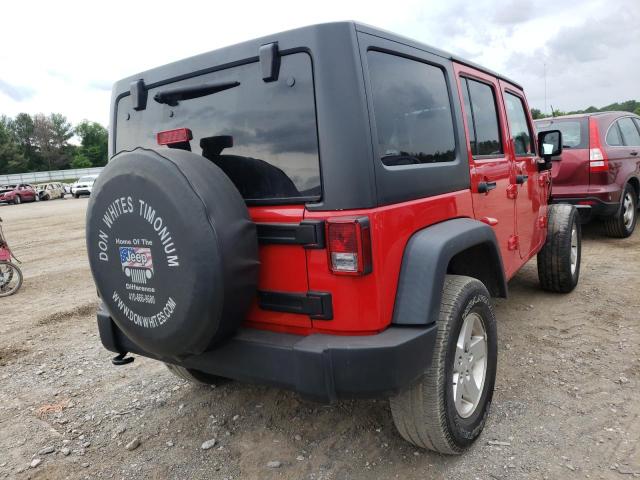 Photo 4 from auction – 2014 JEEP WRANGLER U with VIN 1C4BJWDG1EL177064