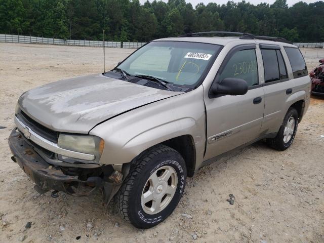 Photo 2 from auction – 2002 CHEVROLET TRAILBLAZE with VIN 1GNDT13S922439451