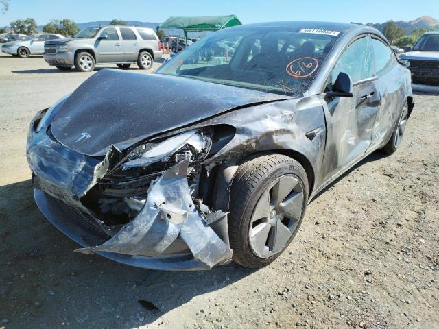 Photo 2 from auction – 2021 TESLA MODEL 3 with VIN 5YJ3E1EA7MF027225
