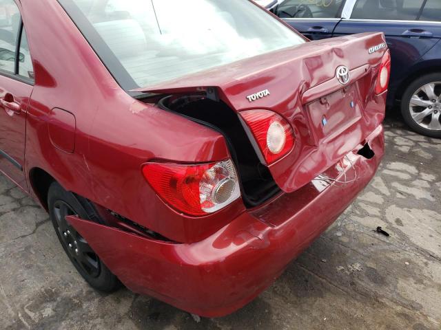 Photo 9 from auction – 2005 TOYOTA COROLLA CE with VIN 1NXBR32E55Z474157