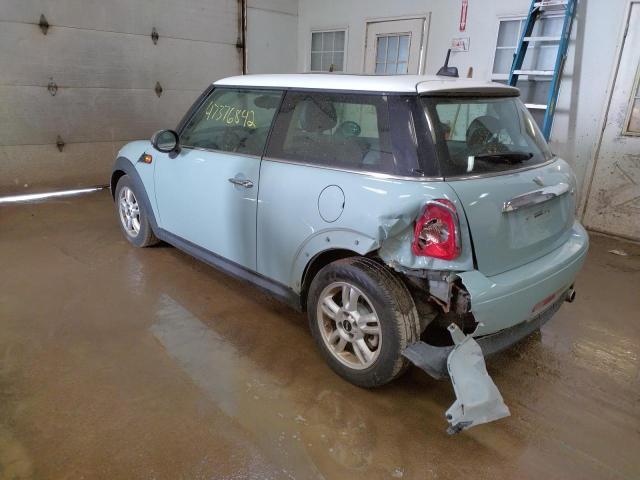 Photo 3 from auction – 2012 MINI COOPER with VIN WMWSU3C59CT259298