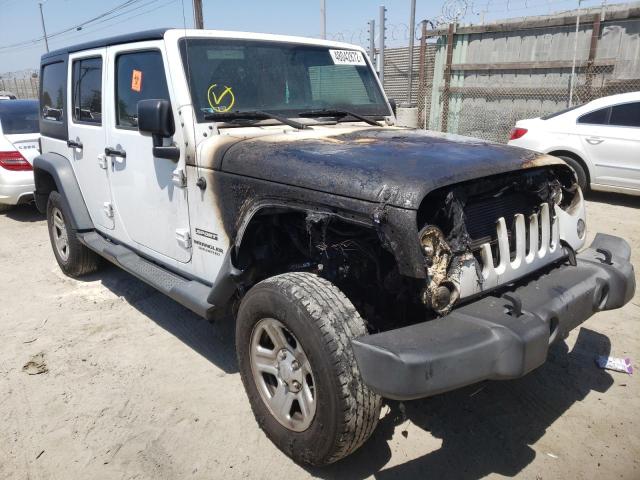 JEEP WRANGLER U 2016 with VIN 1C4BJWDG4GL210464 - Photo from auction