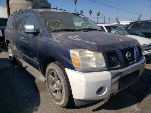NISSAN ARMADA SE 2006 with VIN 5N1AA08A56N718486 - Photo from auction