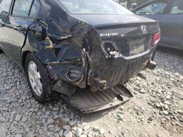 Photo 9 from auction – 2014 HONDA CIVIC LX with VIN 19XFB2F59EE007417