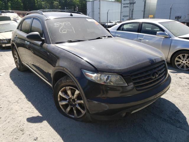 INFINITI FX35 2007 with VIN JNRAS08W27X208129 - Photo from auction