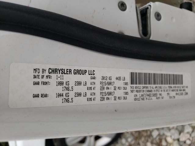 Photo 10 from auction – 2011 JEEP COMPASS SP with VIN 1J4NT1FA4BD150959