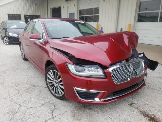 LINCOLN MKZ PREMIE 2017 with VIN 3LN6L5A94HR612964 - Photo from auction