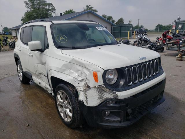 JEEP RENEGADE L 2018 with VIN ZACCJABB0JPJ65375 - Photo from auction