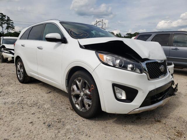 KIA SORENTO SX 2016 with VIN 5XYPK4A59GG115484 - Photo from auction
