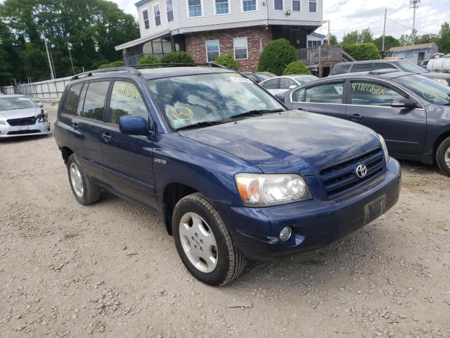 TOYOTA HIGHLANDER 2006 with VIN JTEEP21A860149247 - Photo from auction