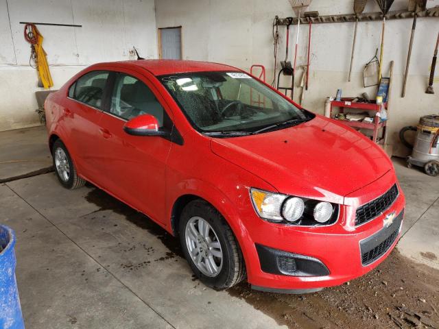 CHEVROLET SONIC LT 2012 with VIN 1G1JC5SHXC4155561 - Photo from auction