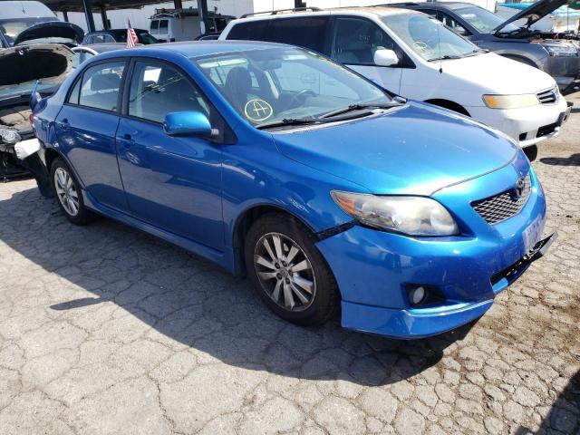 TOYOTA COROLLA BA 2010 with VIN 2T1BU4EE2AC448742 - Photo from auction