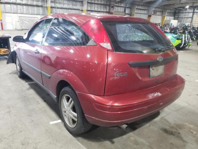 Photo 3 from auction – 2001 FORD FOCUS ZX3 with VIN 3FAFP31321R248905