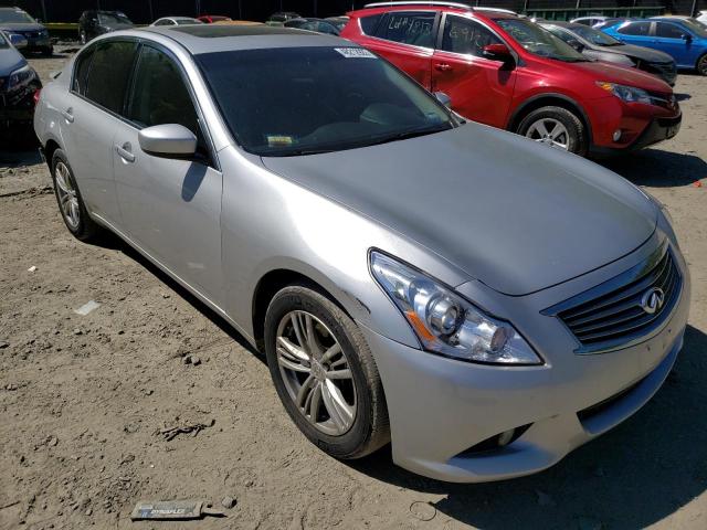 INFINITI G25 2012 with VIN JN1DV6AR1CM861500 - Photo from auction