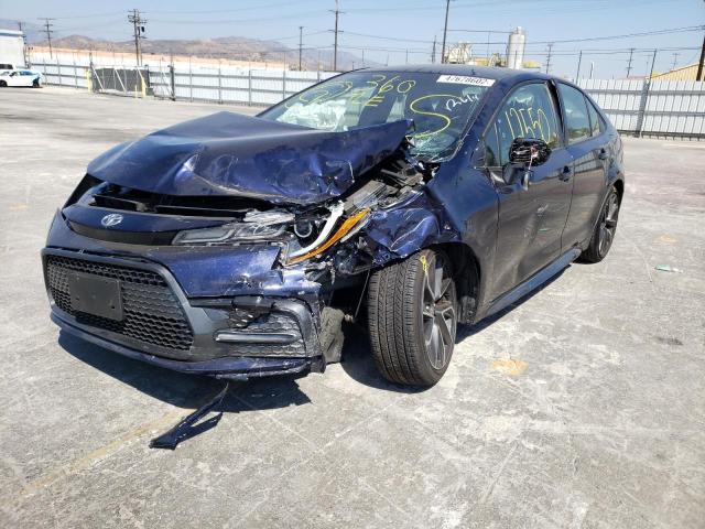 Photo 2 from auction – 2021 TOYOTA COROLLA SE with VIN JTDS4MCE2MJ076508