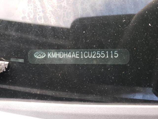 Photo 10 from auction – 2012 HYUNDAI ELANTRA GL with VIN KMHDH4AE1CU255115
