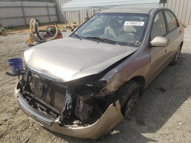 Photo 2 from auction – 2008 KIA SPECTRA EX with VIN KNAFE121585535974
