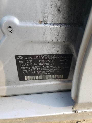 Photo 10 from auction – 2011 HYUNDAI SONATA SE with VIN 5NPEC4AC8BH031483
