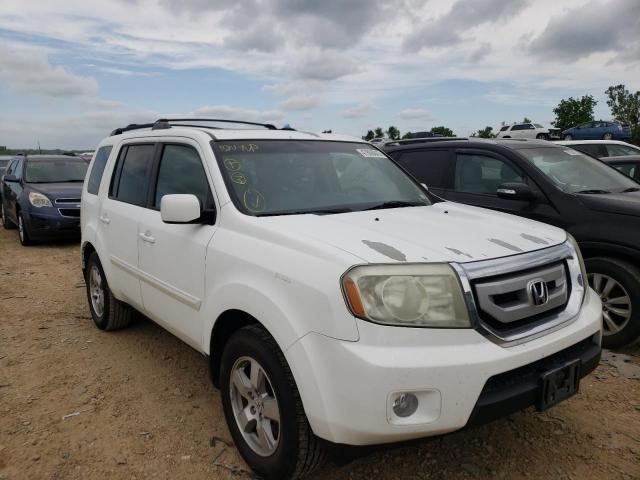 HONDA PILOT EXLN 2011 with VIN 5FNYF3H79BB039050 - Photo from auction