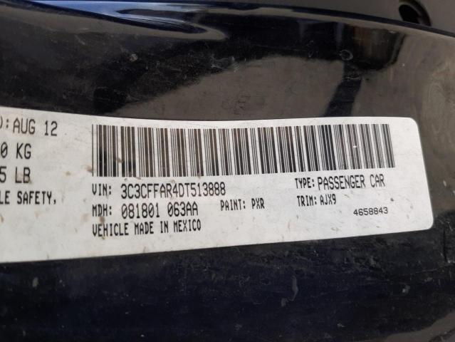 Photo 10 from auction – 2013 FIAT 500 POP with VIN 3C3CFFAR4DT513888
