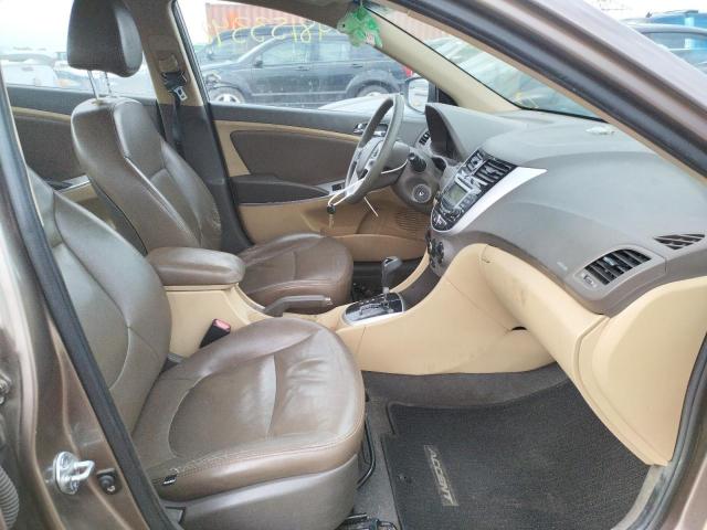 Photo 5 from auction – 2012 HYUNDAI ACCENT GLS with VIN KMHCU4AE5CU226482